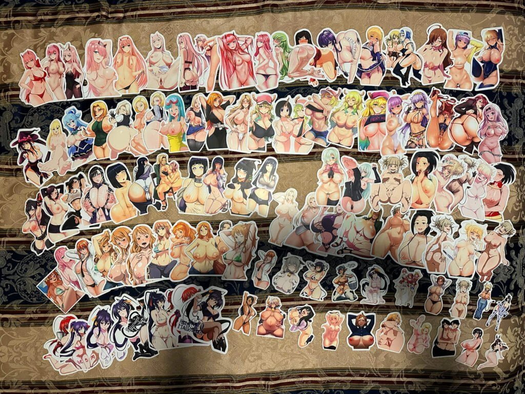 Anime Girls Sticker Bought by customer