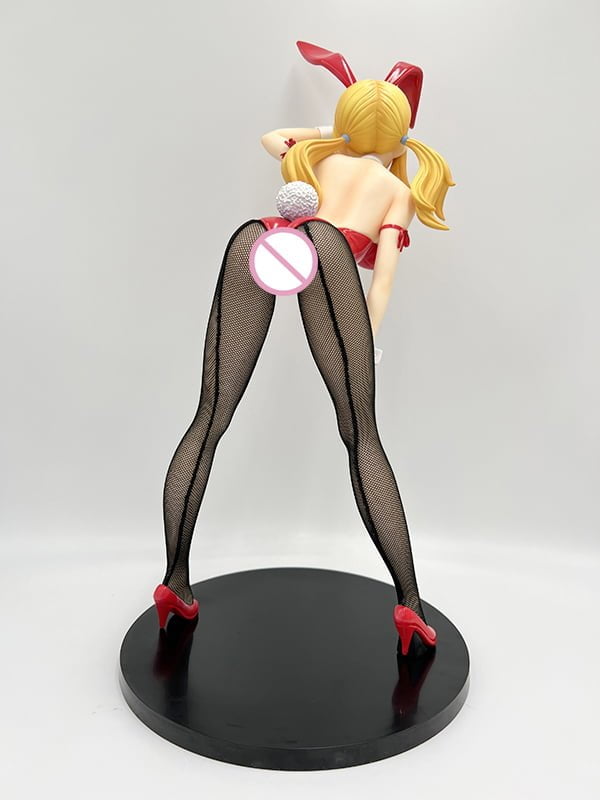 Fairy Tail Lucy heartfilia bunny girl dress sexy anime girl figure view 2
