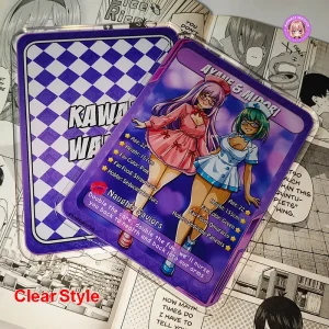 Ayane & Midori Waifu Acrylic Anime Card by Kawaii Waifus (Clear Style)