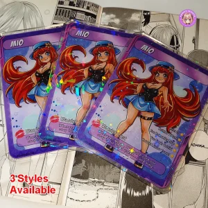 Mio Waifu Acrylic Anime Card Variations by Kawaii Waifus