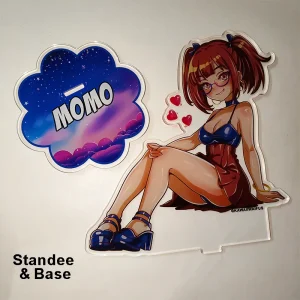 Momo Anime Standee 2 (Clear Style)