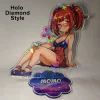 Momo Anime Standee (Holo Diamond Style)