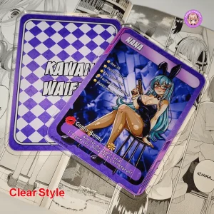 Nana Waifu Acrylic Anime Card by Kawaii Waifus (Clear Style)