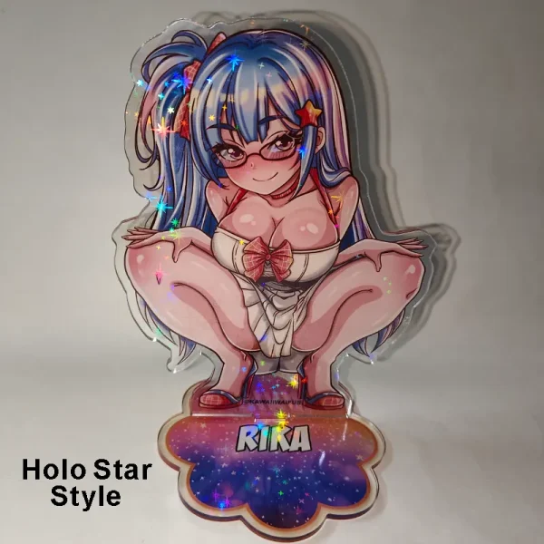 Rika Anime Standee (Holo Star Style)