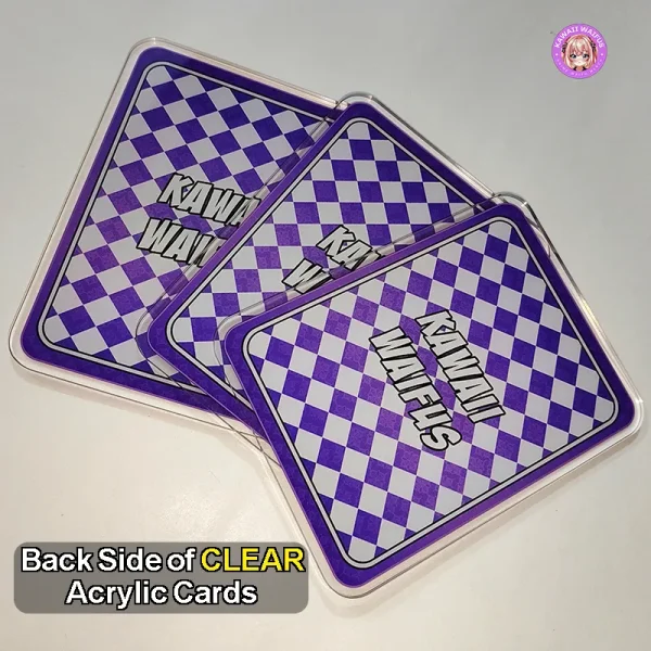 Acrylic Anime Card Pack of 12 Clear Style (Original Illustration) + FRREBIE - Image 2