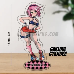 Sakura Acrylic Anime Standee 15cm - Kawaii Waifus